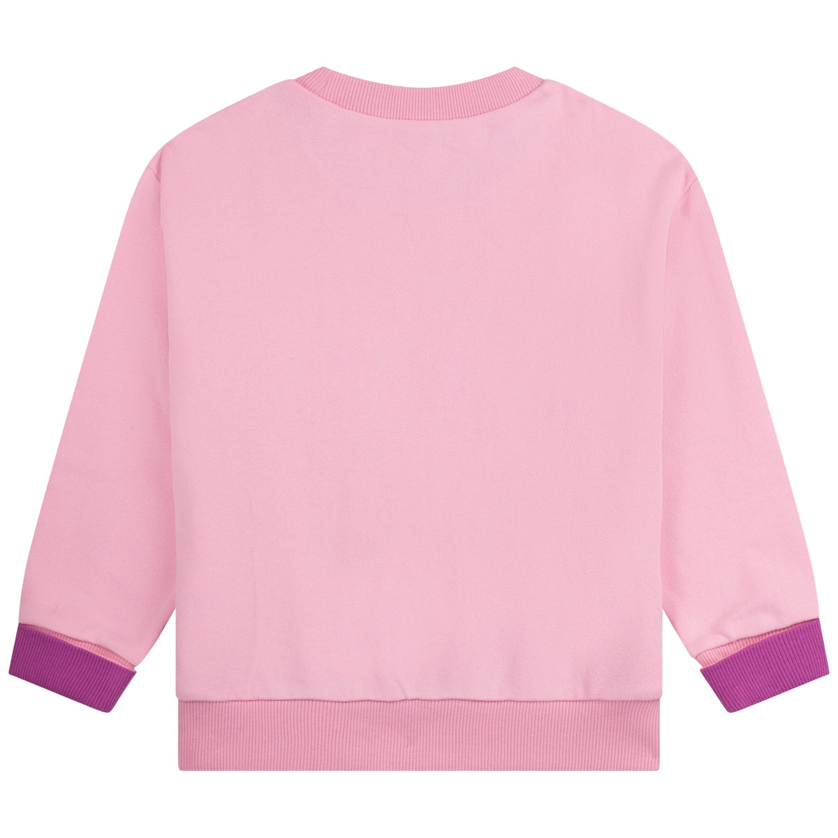 Sweatshirt With Badges - Pink