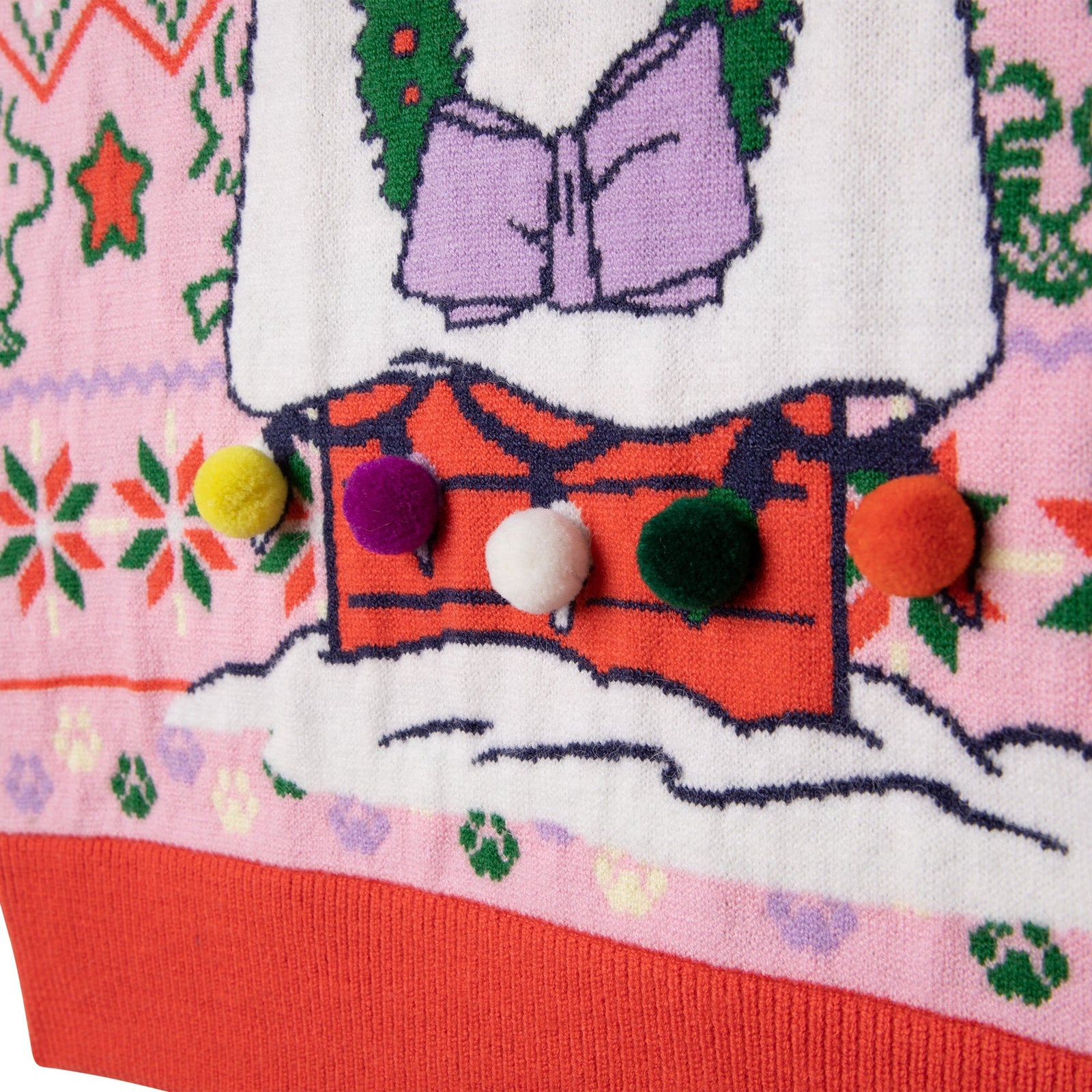 Snoopy Christmas Jumper - Pink