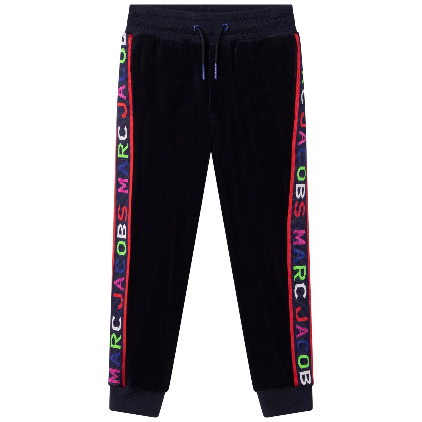 Velour Jogging Bottoms - Navy