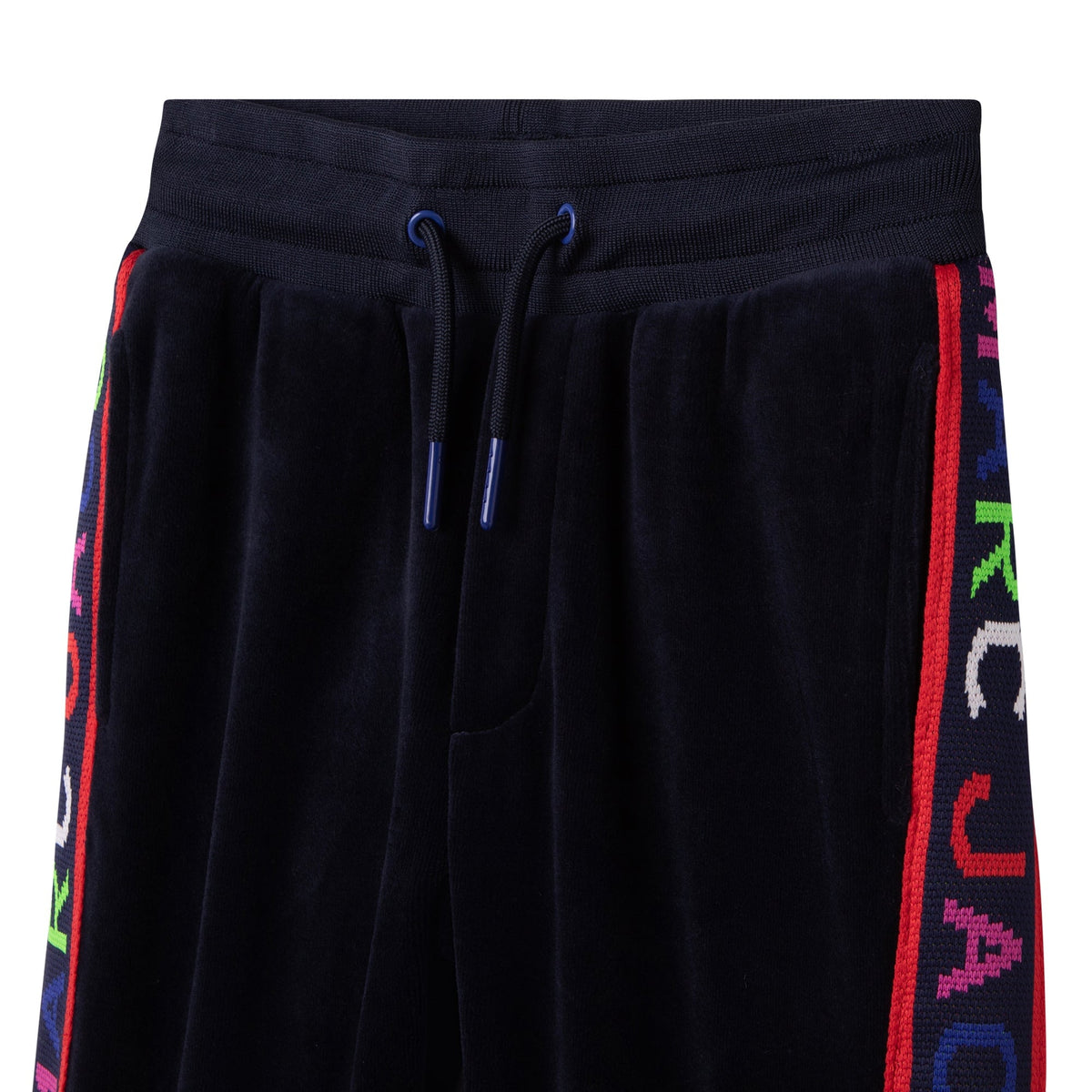 Velour Jogging Bottoms - Navy