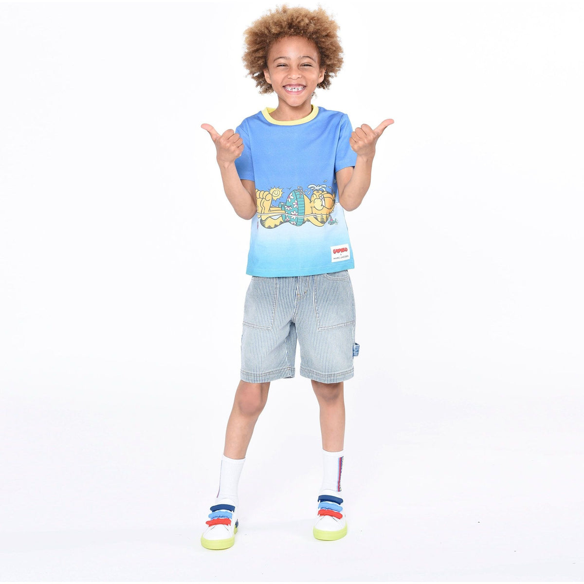 Denim Bermuda Shorts - Denim Blue