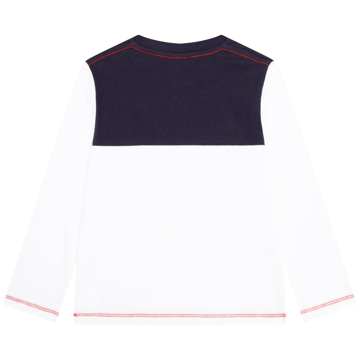 Colourful Panel T-Shirt - White