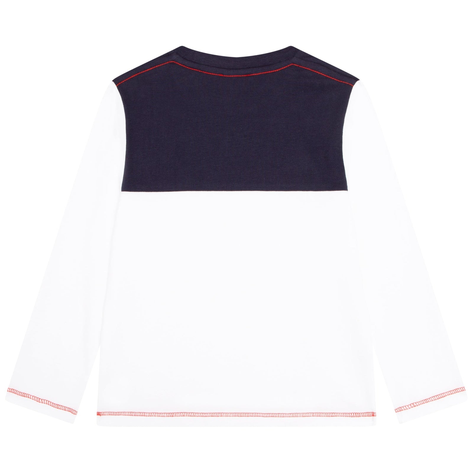 Colourful Panel T-Shirt - White