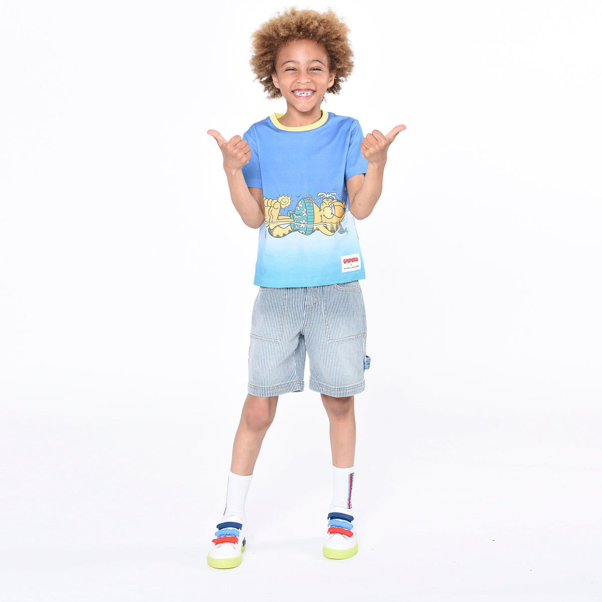 Garfield T-Shirt - Pale Blue