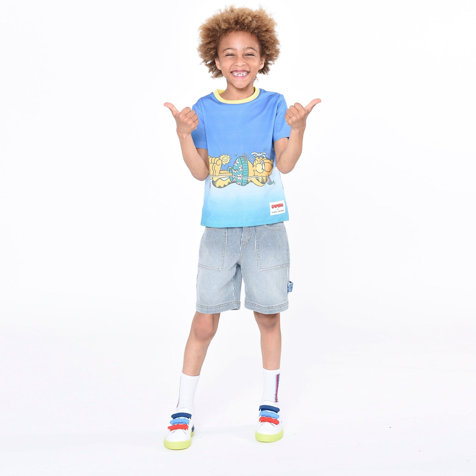 Garfield T-Shirt - Pale Blue