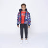 Reversible Puffer Jacket - Red/Blue
