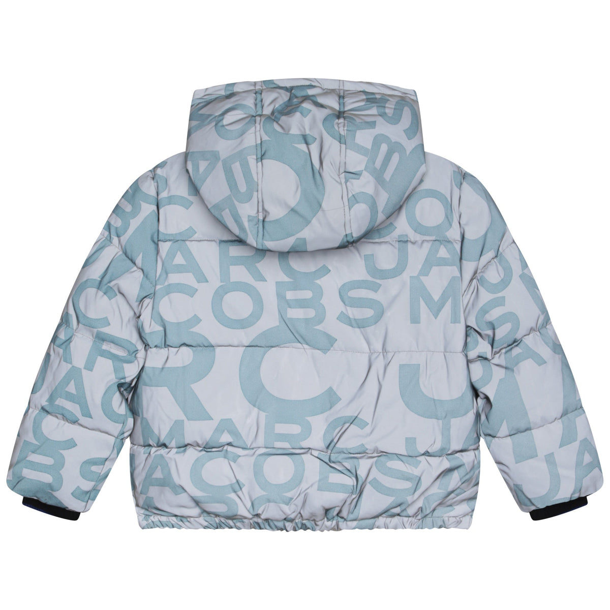 Reflective Canvas Puffer - Medium Grey
