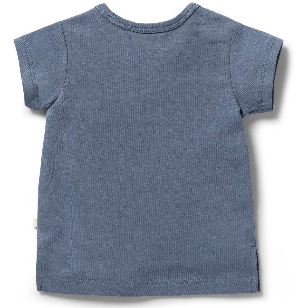 Organic Pocket Tee- Stone