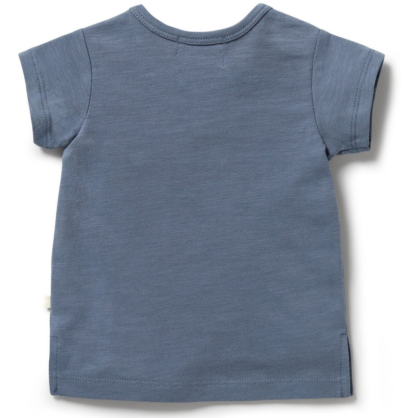 Organic Pocket Tee- Stone