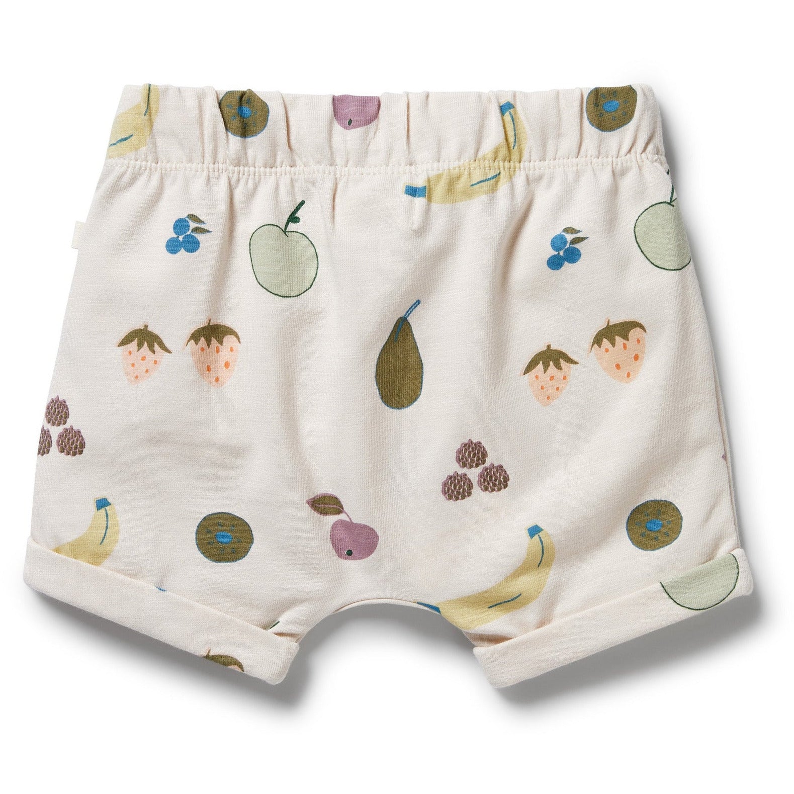Organic Tie Front Short- Fruity