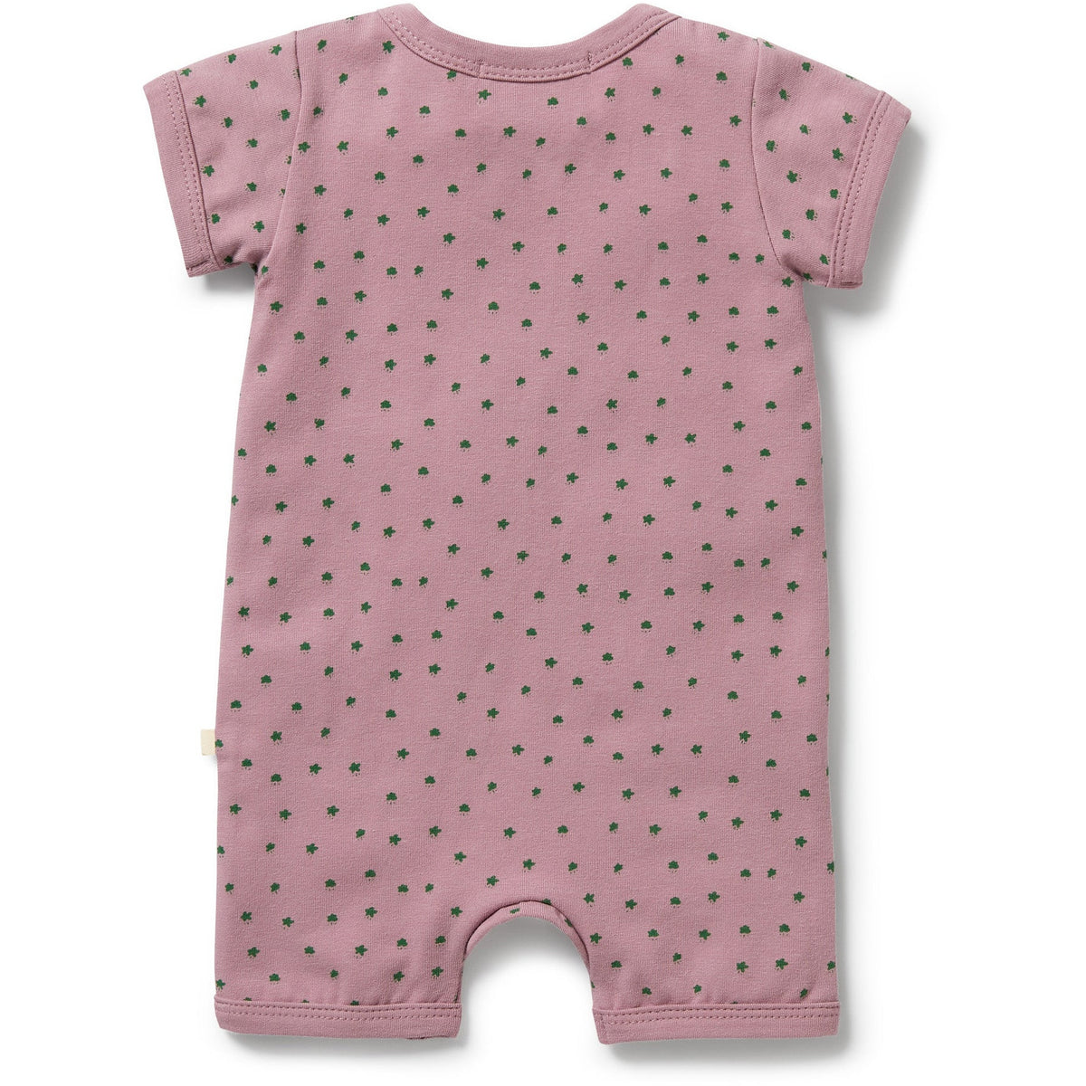 Organic Boyleg Zipsuit- Little Clover