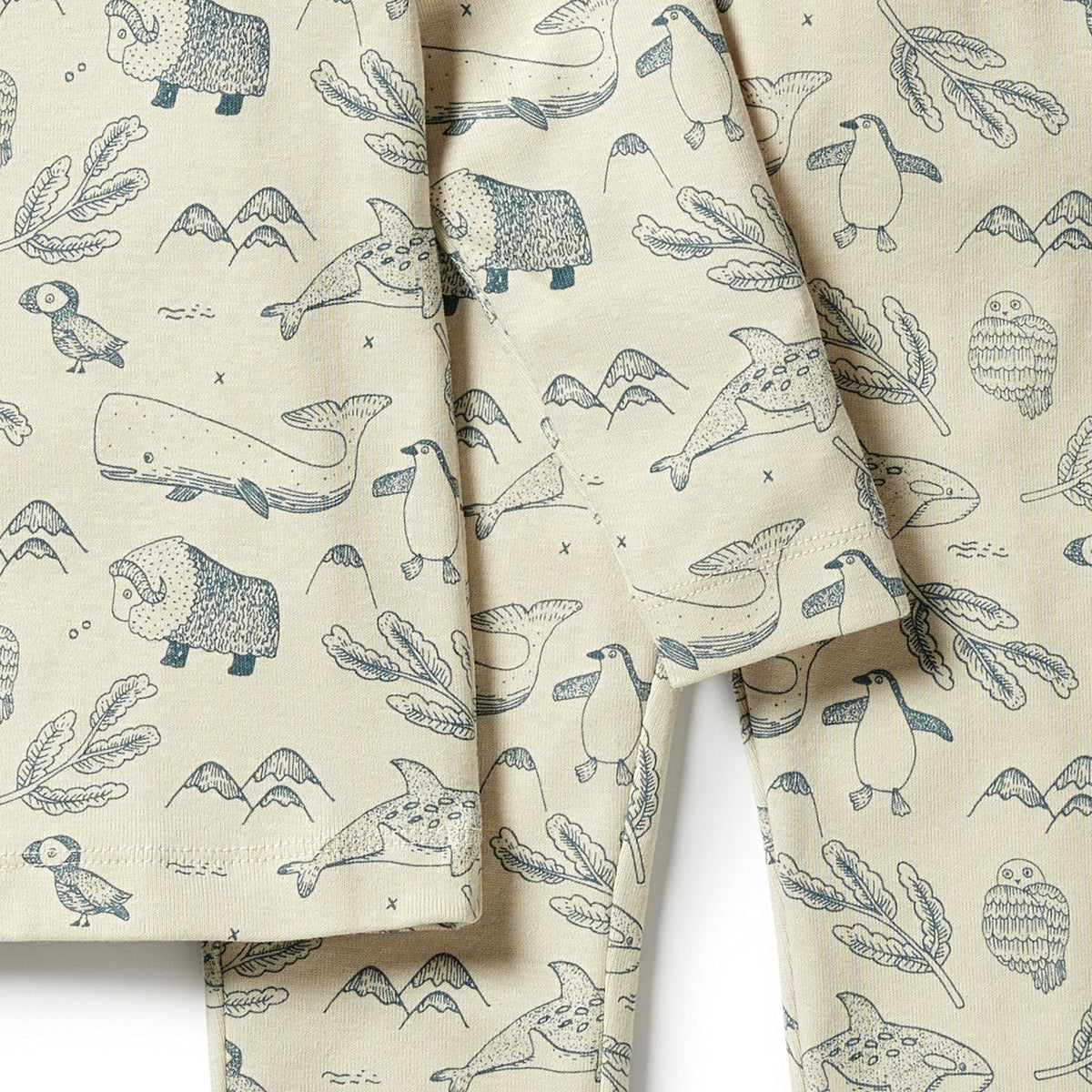 Arctic Blast - Organic Long Sleeve Pyjamas