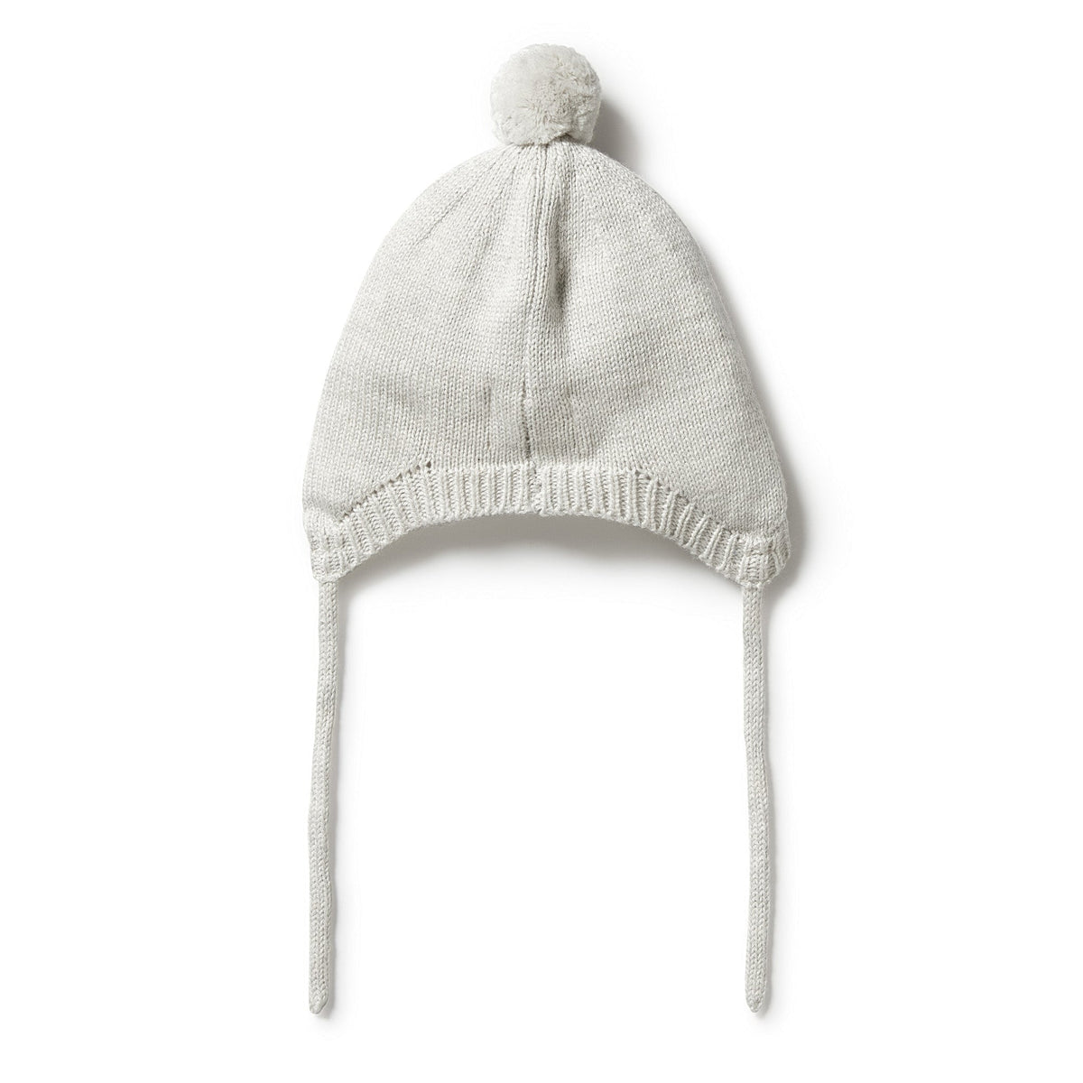 Cable Bonnet Grey Melange