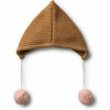Cinnamon Knitted Bonnet