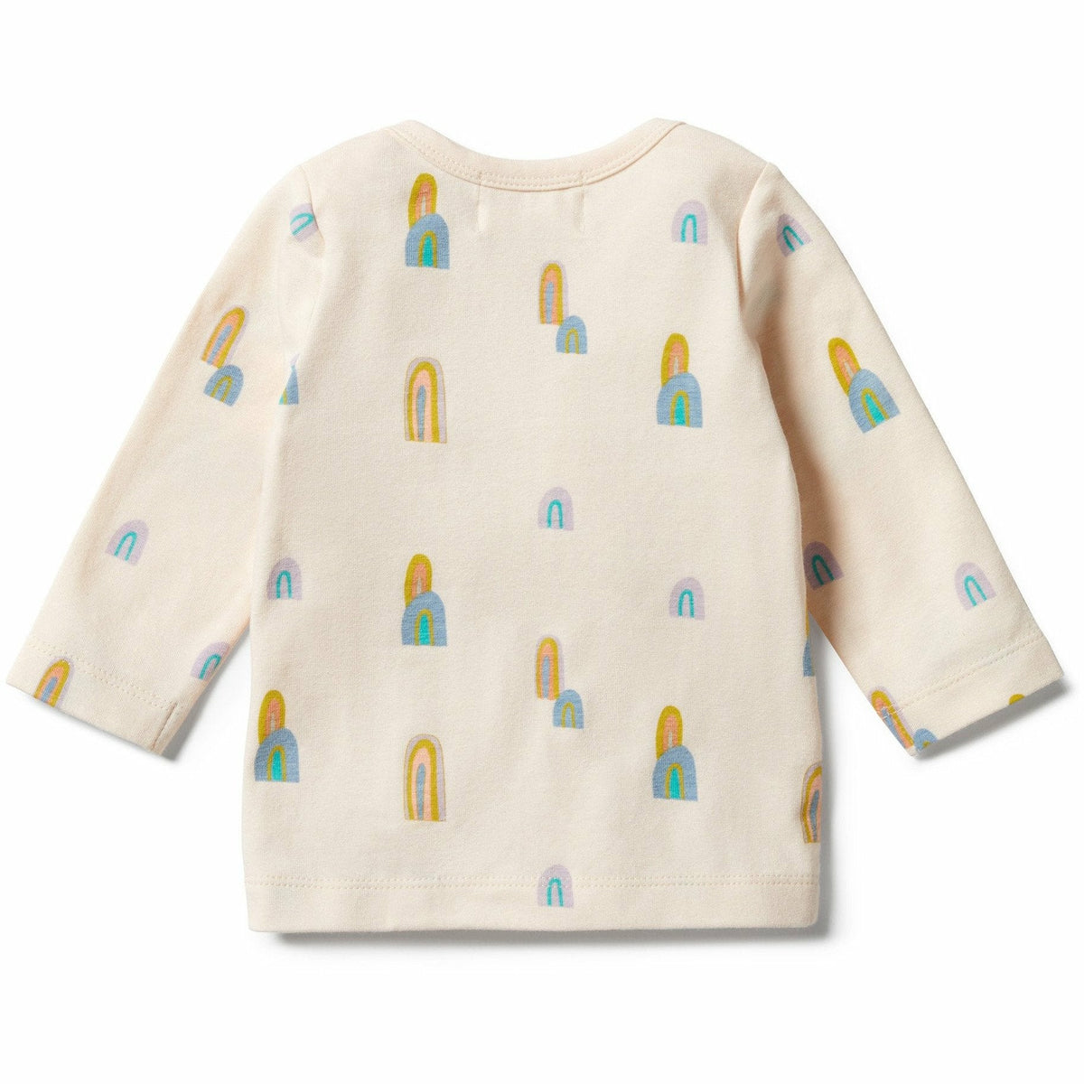 Organic Ruffle Top - Rainbow Mountains