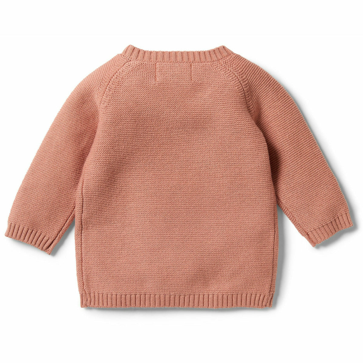 Knitted Kimono Cardigan - Cream Tan