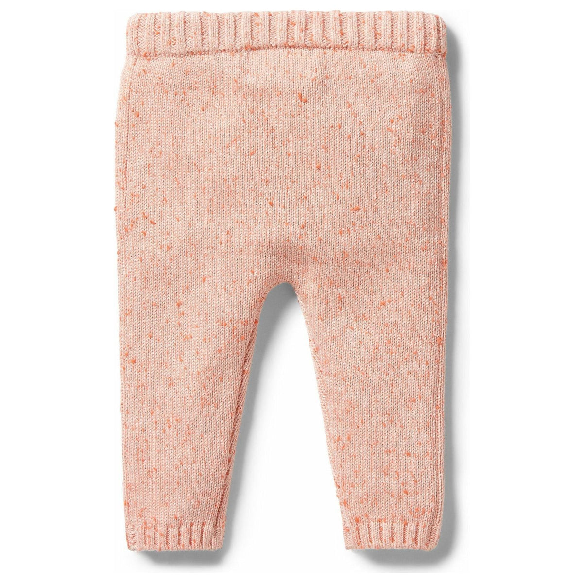 Knitted Legging - Silver Peony Fleck