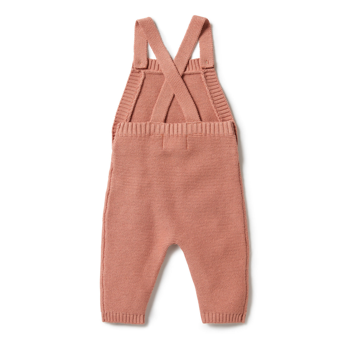 Knitted Overall - Cream Tan