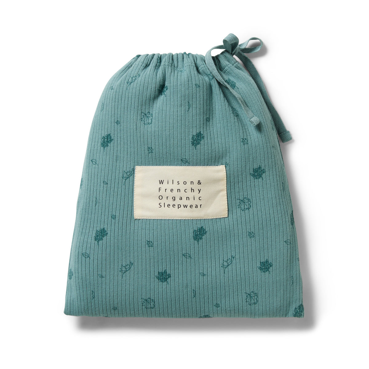 Organic Rib Long Sleeve Pyjamas - Little Leaf