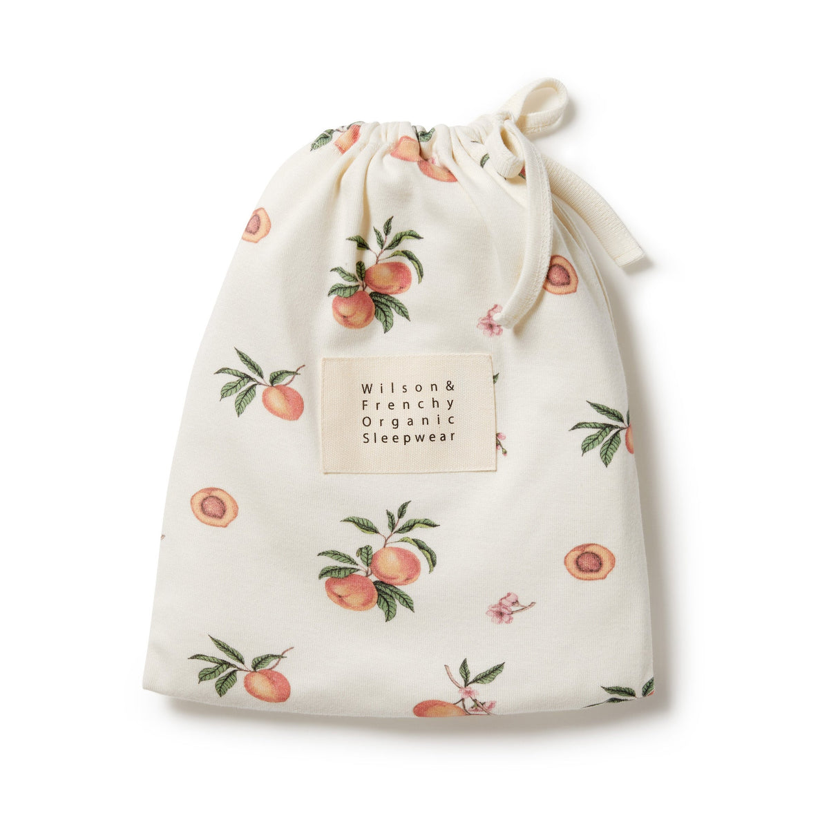 Organic Long Sleeve Pyjamas - So Peachy