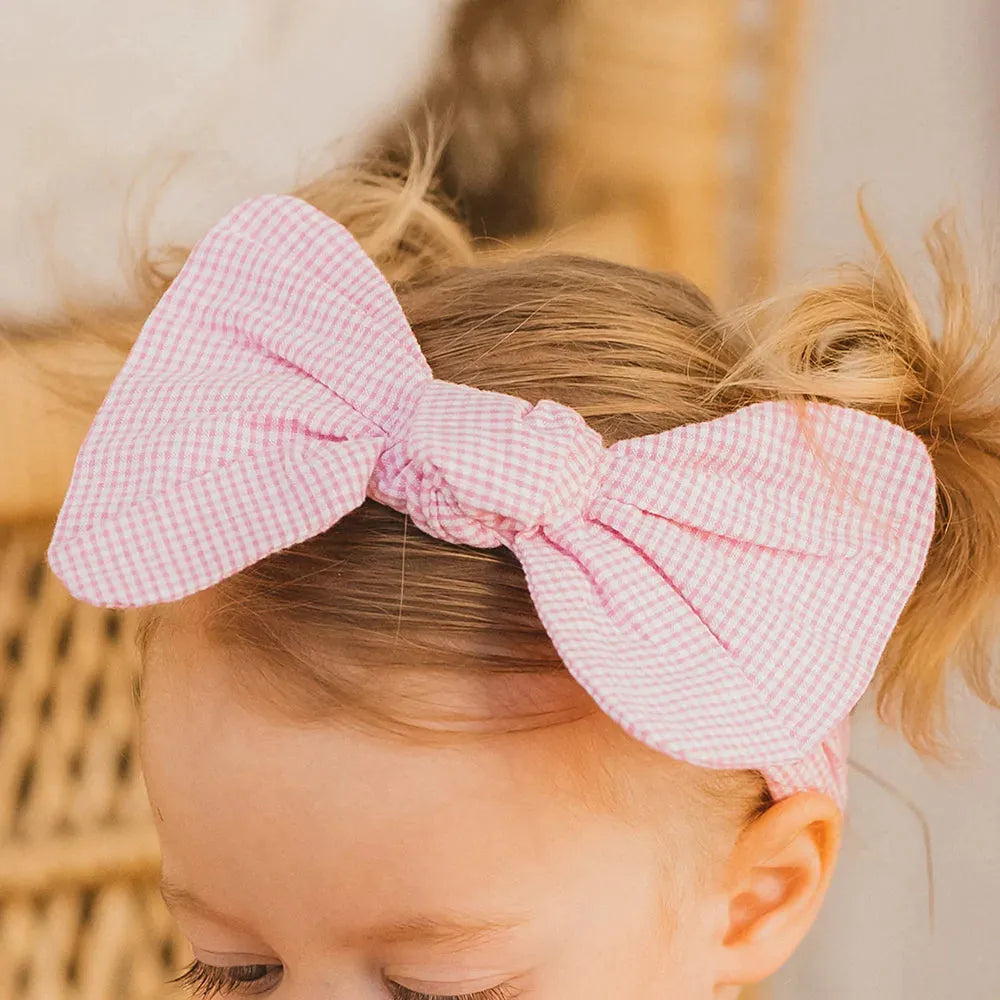 Annie Gingham Headband