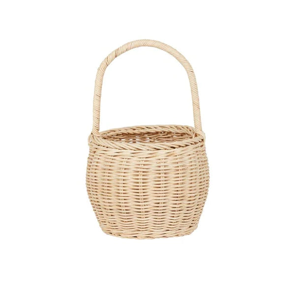 Rattan Big Berry Basket - Straw