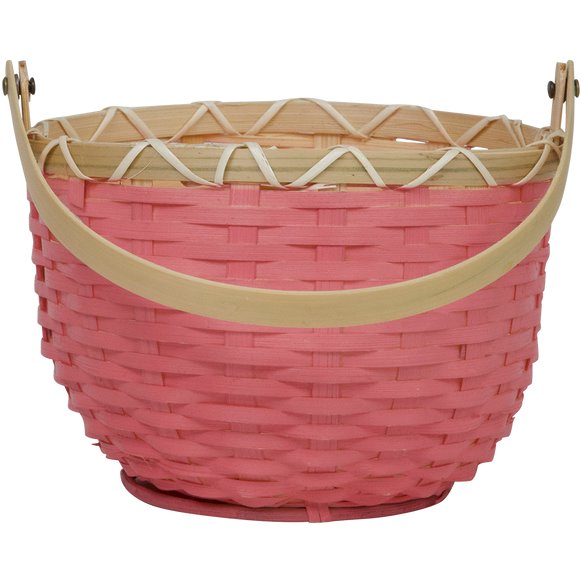 Blossom Basket Small - Raspberry