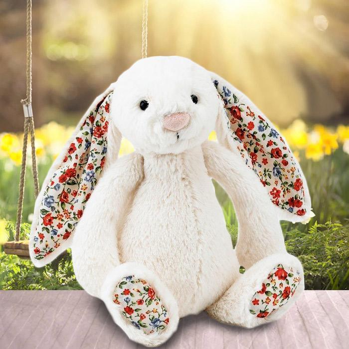 Jellycat Blossom Bashful Cream Bunny Medium