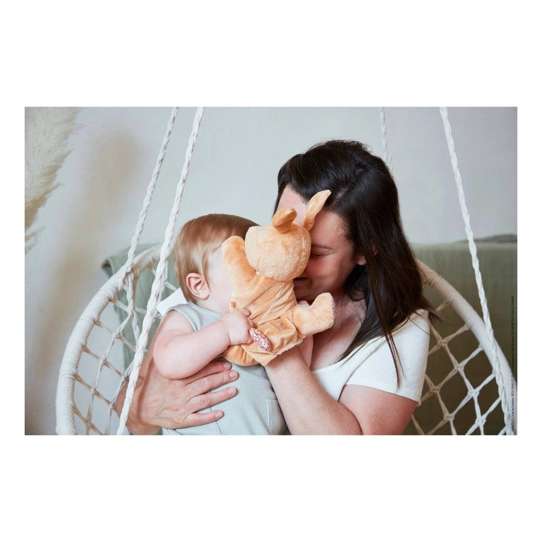 Doudou Marionnette Petit Lapin