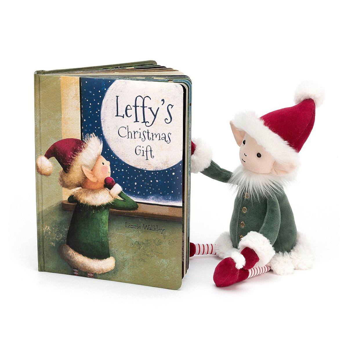 Jellycat Books – Leffys Christmas Gift by Lizzie Walkley