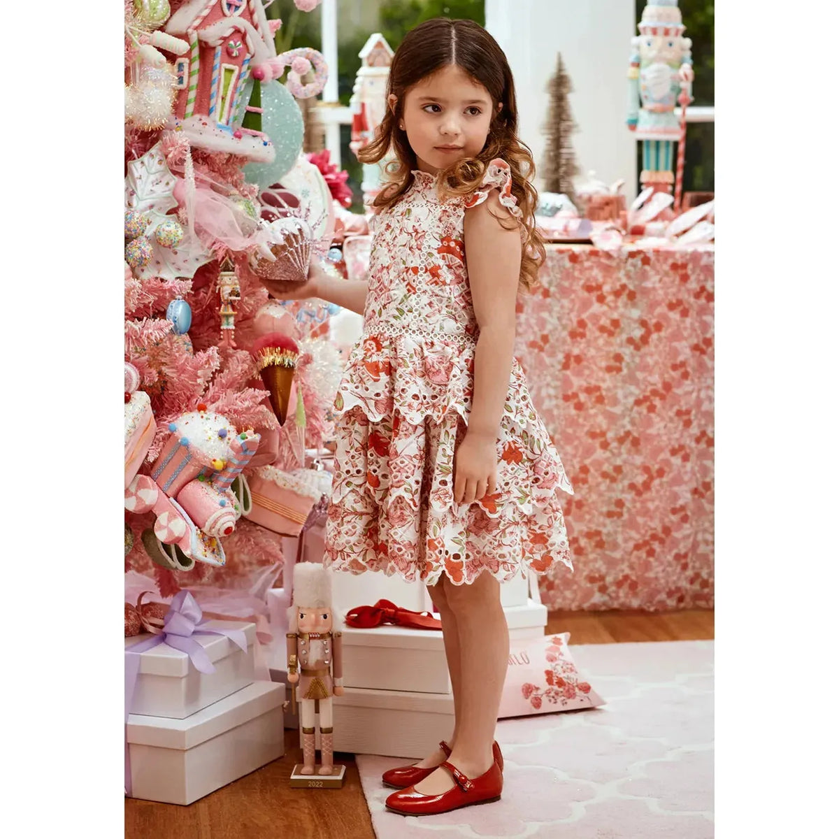 Holly Embroidered Dress