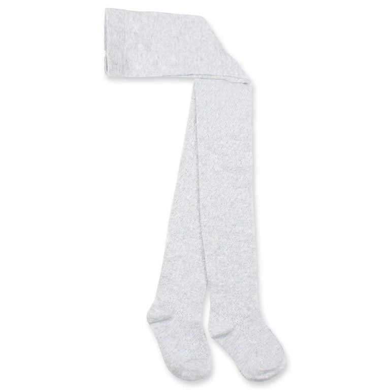 Pointelle Grey Tights