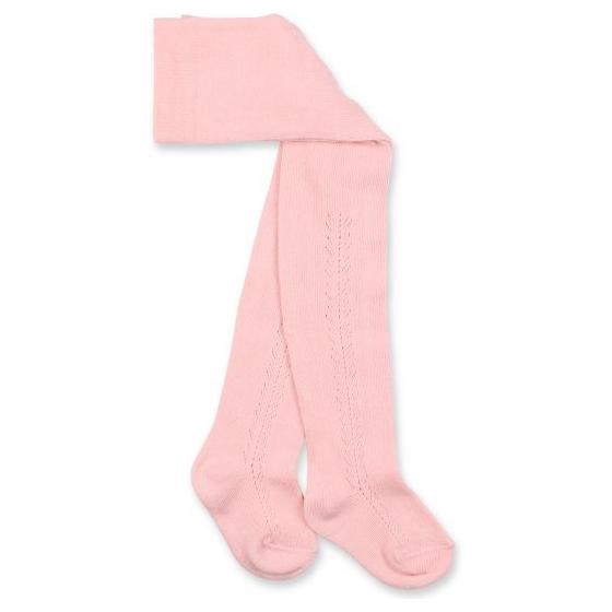 Open Work Blush Pink Tights