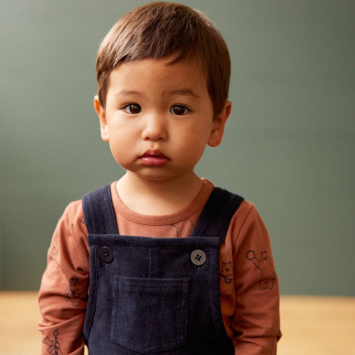 Stretch Jersey Everyday Tee - Bluegrass Bear