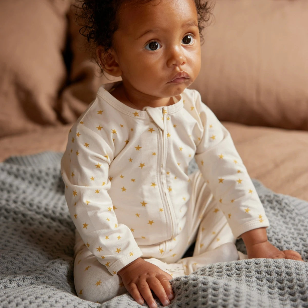 Honeycomb Cot Blanket Moorise