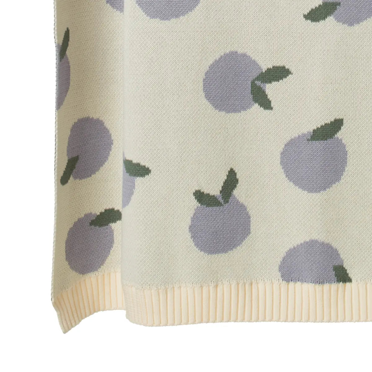 Dune Blanket - Doris Plum Knit Bassinet