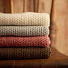 Merino Knit Blanket Bassinet Light Grey