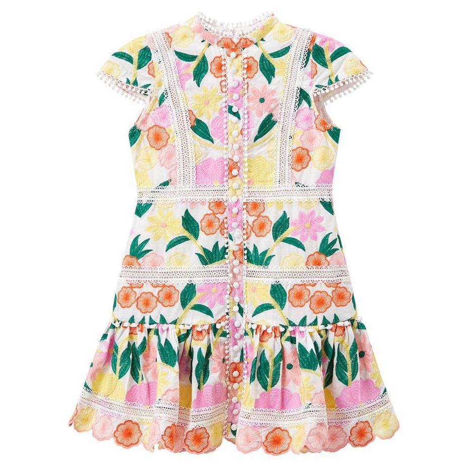 Anais Embroidered Dress