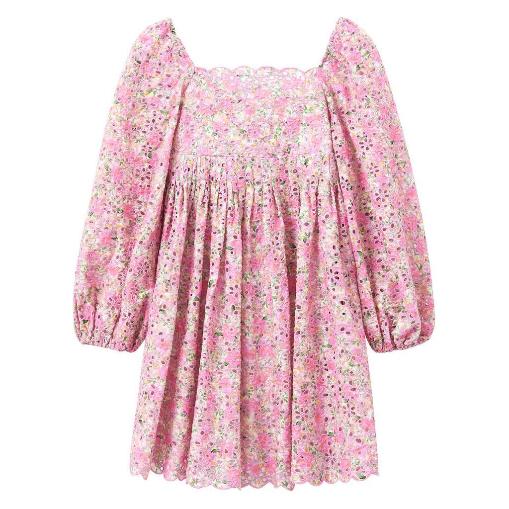 Colette Embroidered Dress