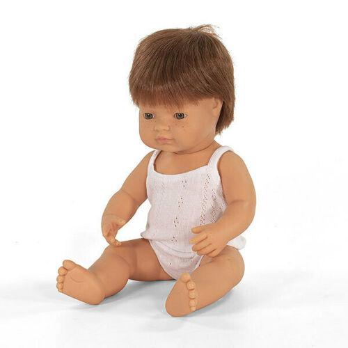 Anatomically Correct Baby, Caucasian Boy, Red Head, 38 cm