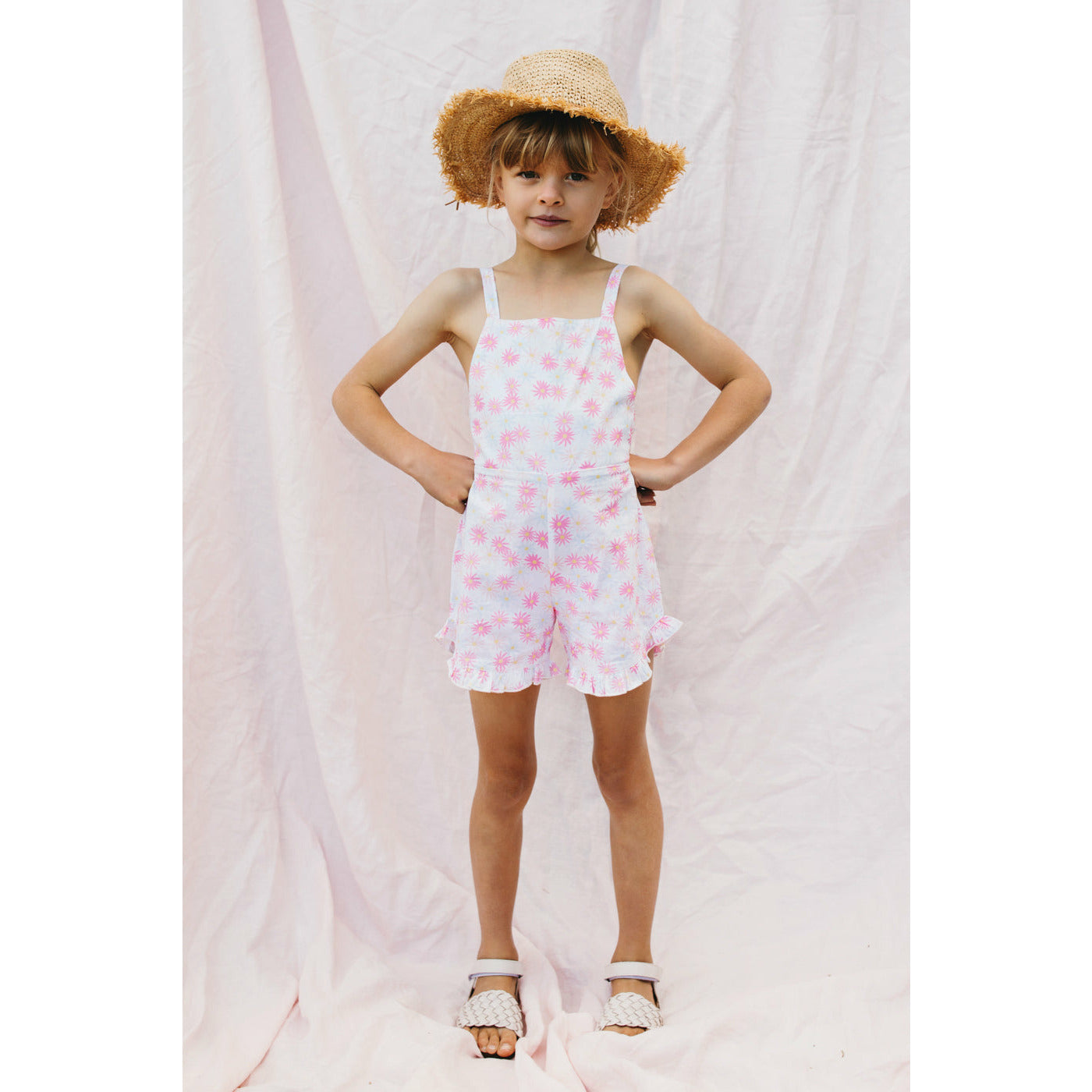 Moon Jumpsuit - Betsy Daisy Floral