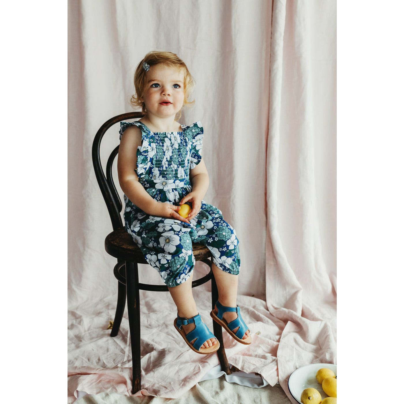 Mia Playsuit - Dahlia Print