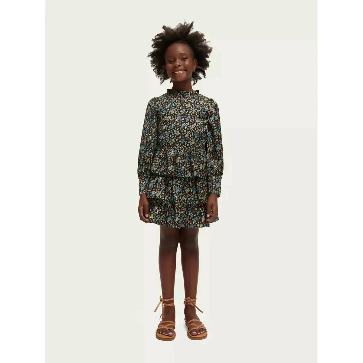 All-Over Printed Dress